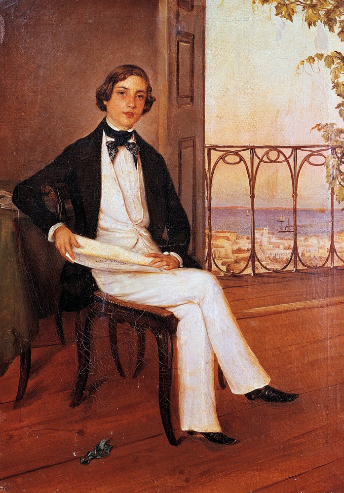 Portret Othona I Greka, księcia Bawarii i pierwszego króla Grecji, ok. 1833 r. (obraz) autorstwa Unknown artist