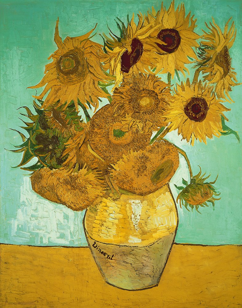 Słoneczniki autorstwa Vincent van Gogh