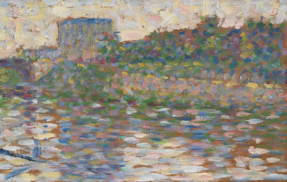 Sekwana w Courbevoie autorstwa Vincent van Gogh