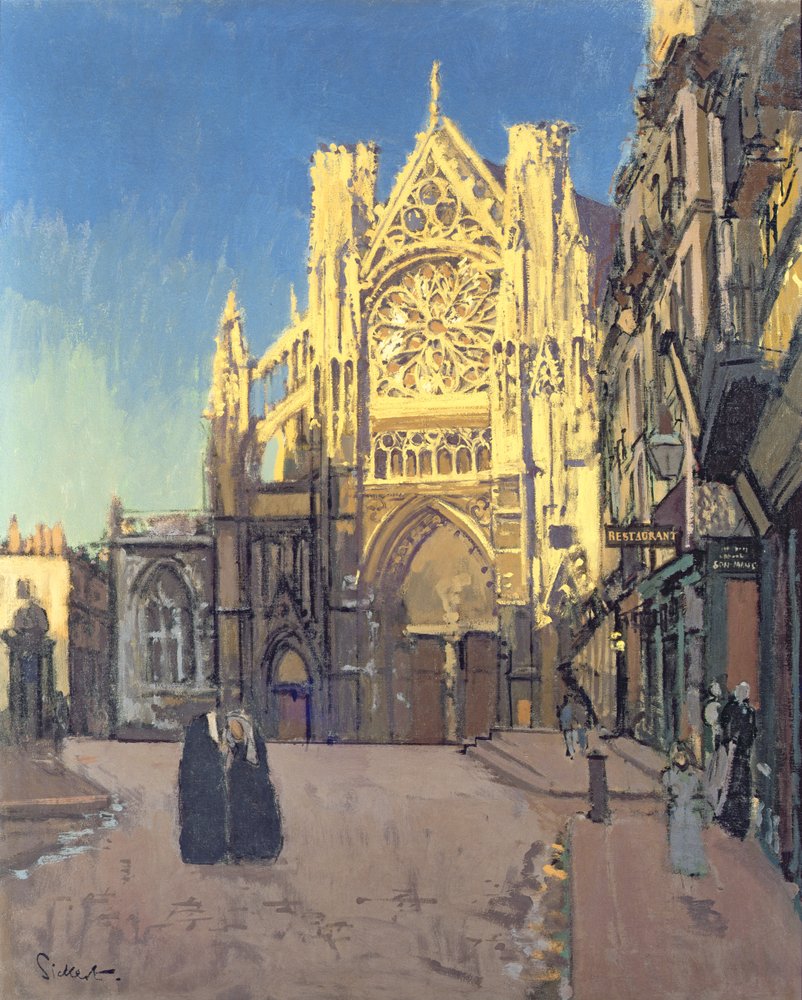 Św. Jakuba, Dieppe autorstwa Walter Richard Sickert