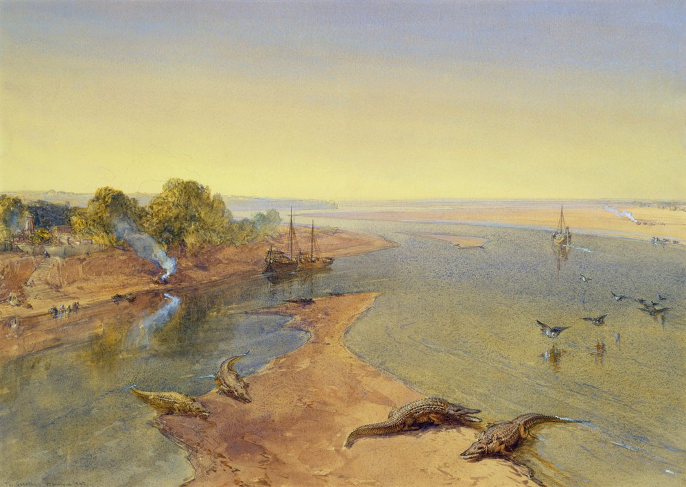 Ganges, 1863 autorstwa William Crimea Simpson
