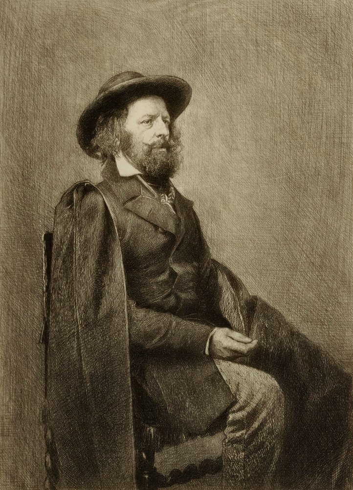 Bez tytułu (portret siedzącego mężczyzny) autorstwa William Harry Warren Bicknell