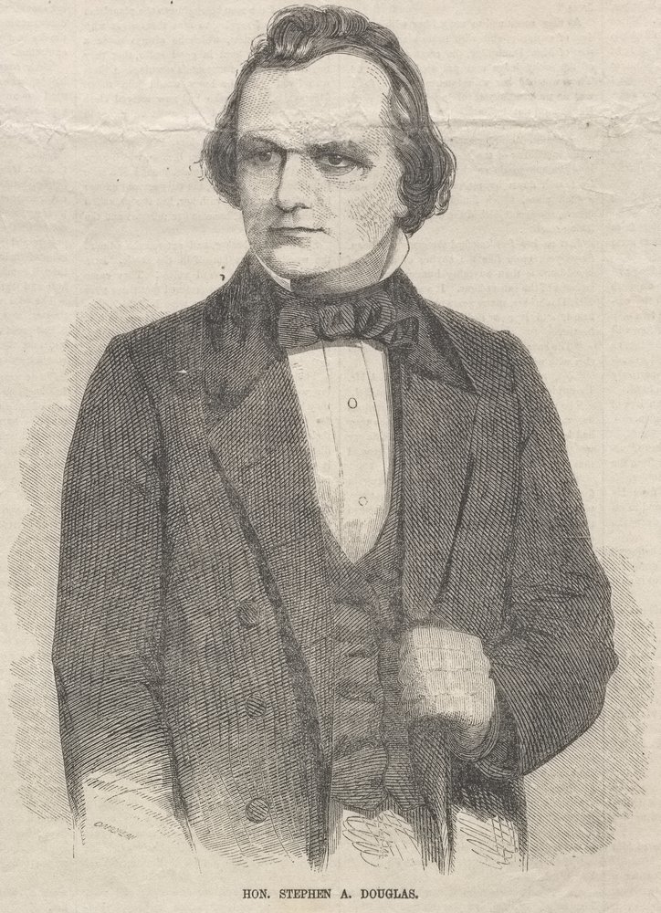 Stephen A. Douglas autorstwa Winslow Homer