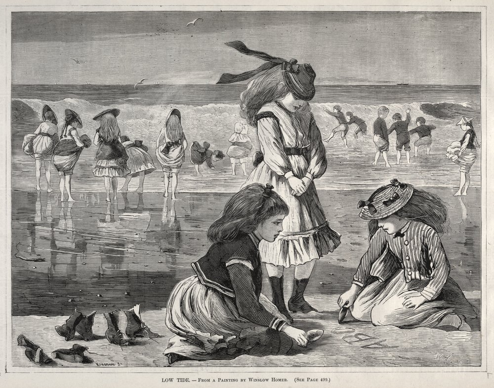 Odpływ autorstwa Winslow Homer