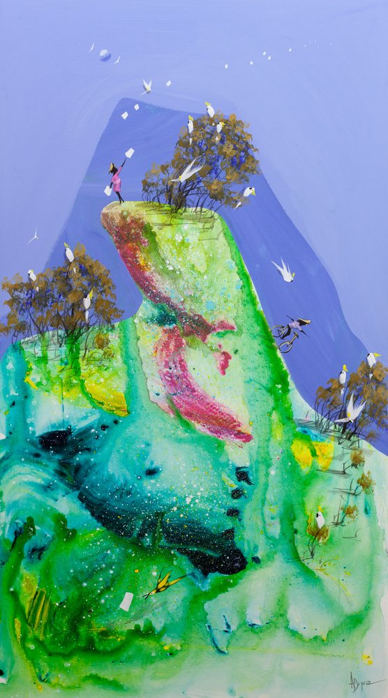 Fantastyczny lot nad górami autorstwa Adam Bogusz