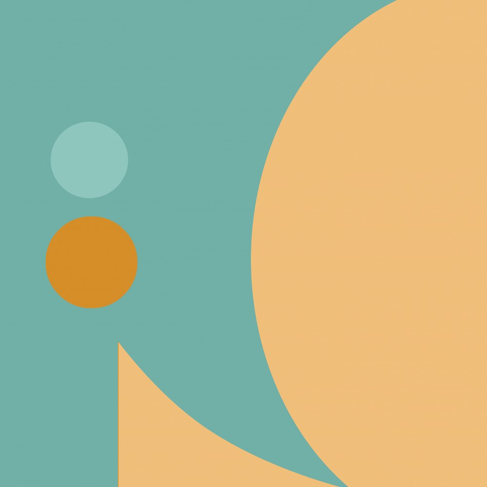 Spokojne geometryczne krzywe autorstwa Alejandra Winkhaus