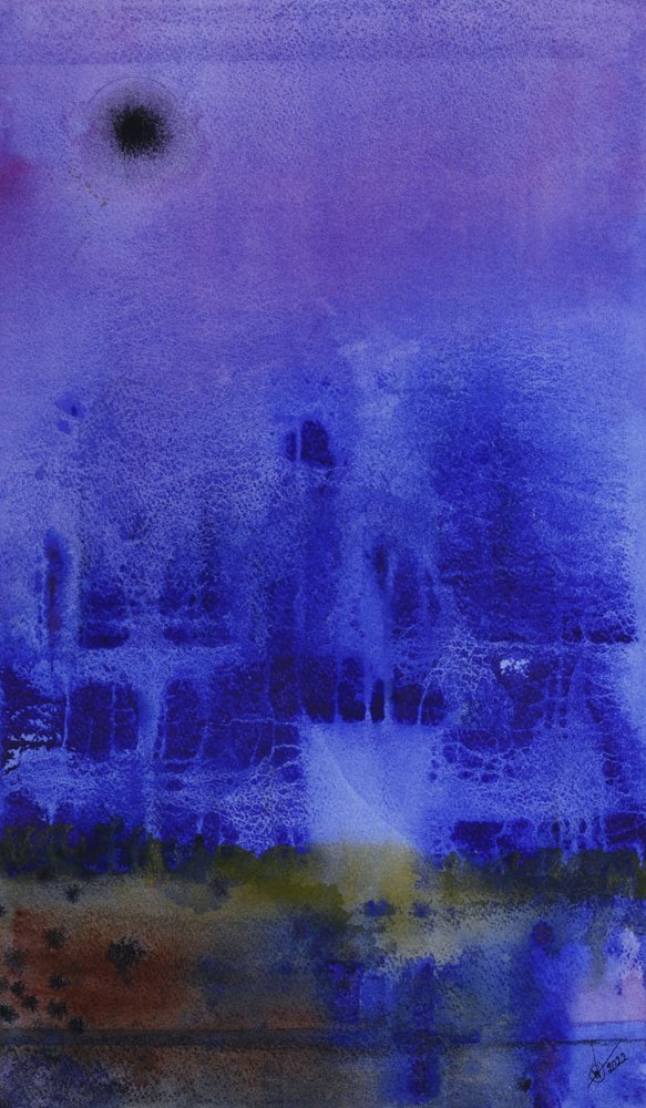 Streszczenie: Miasto w świetle księżyca autorstwa Alex Walsh