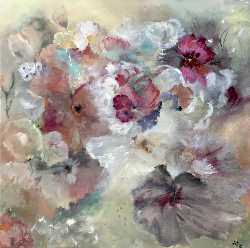 Marzycielskie kwiatowe impresje autorstwa Alexandra Higgins