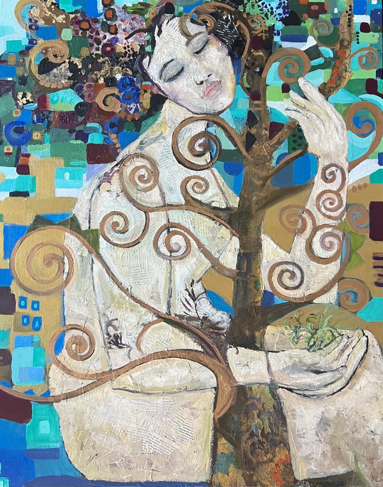 Golden Tree Connection autorstwa Alexandra Higgins