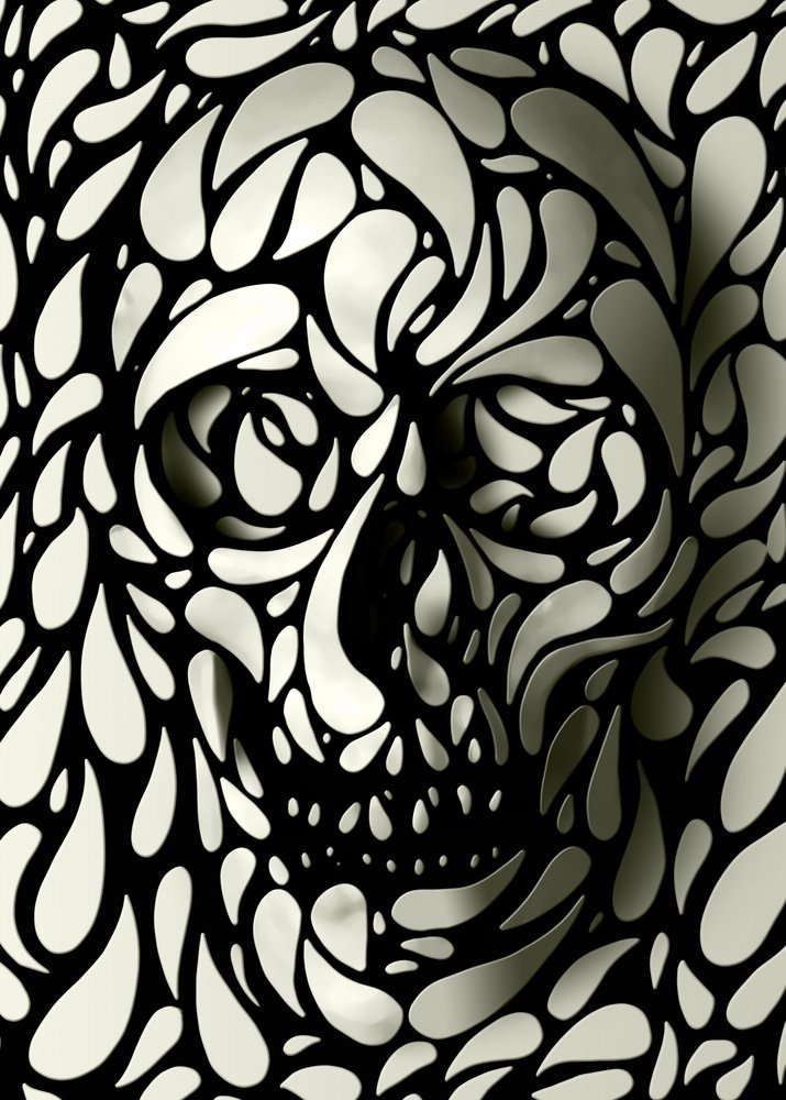 Kształty Cieniowej Czaszki autorstwa Ali Gulec