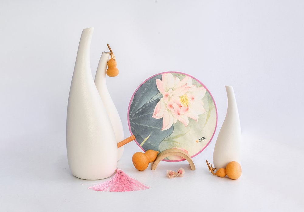 Martwa natura „Azjatycka harmonia” autorstwa Alice Sheng