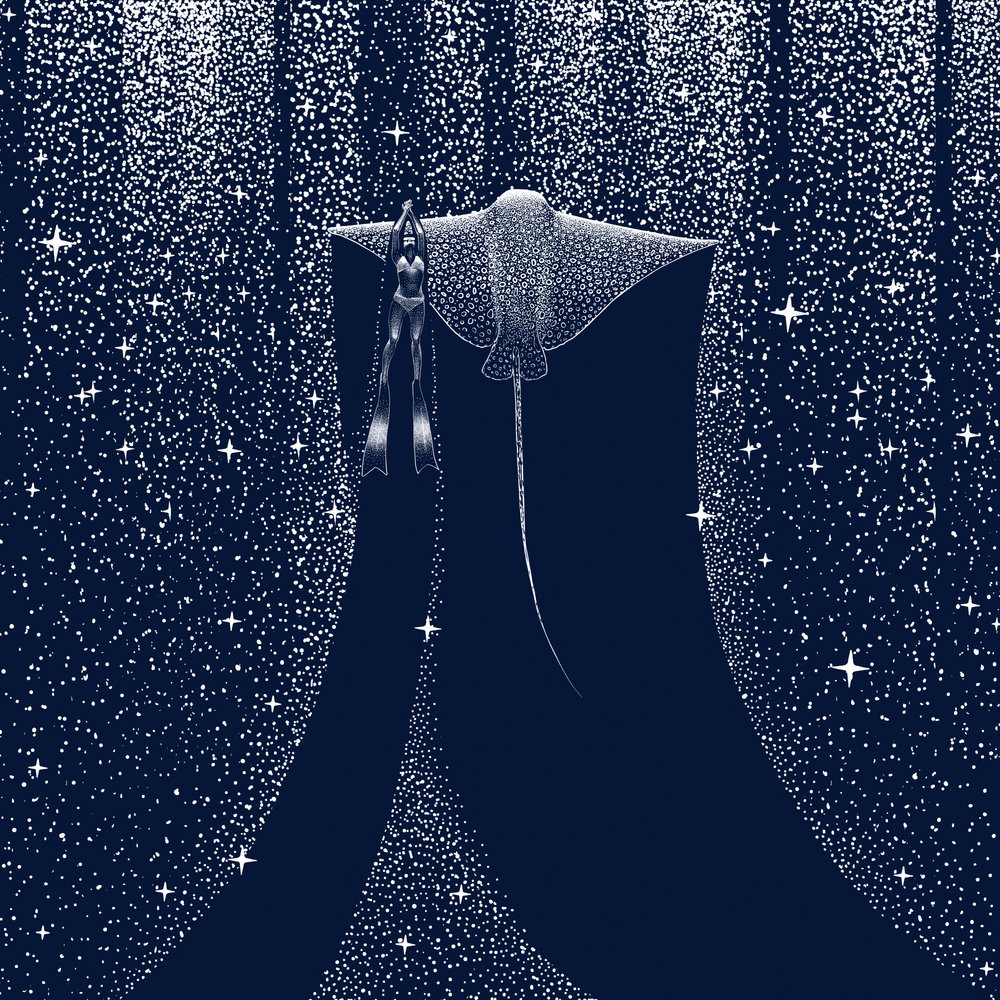 Starry Ocean: Diver autorstwa Alirıza ÇAKIR