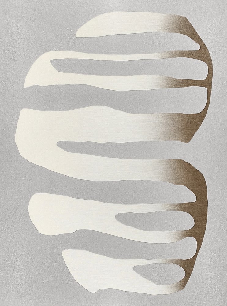 Abstrakcyjne kształty gradientowe autorstwa Alma