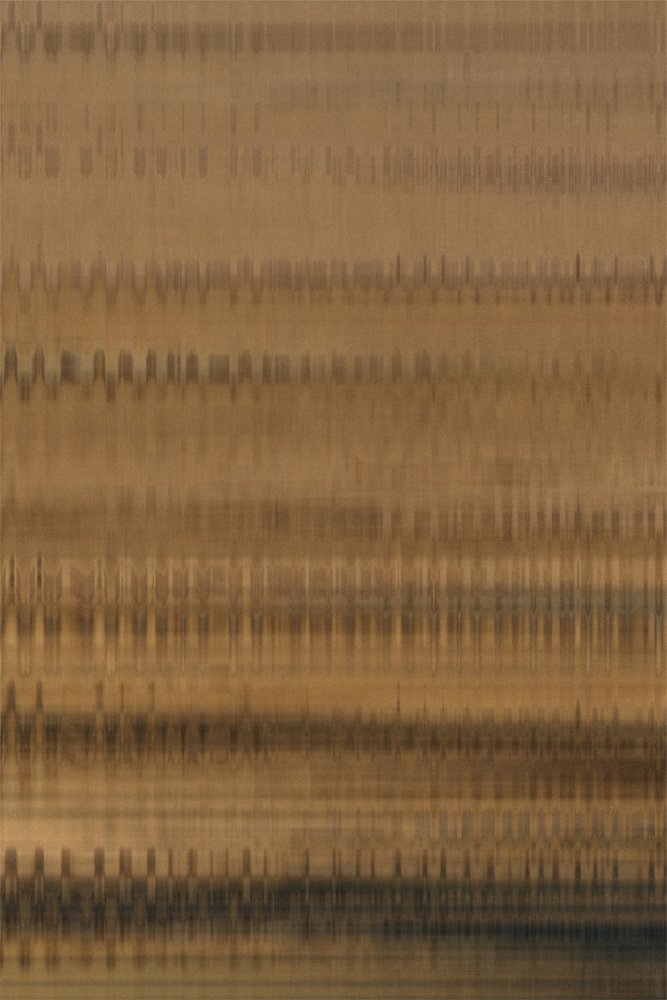 Fale poziome w ujęciu abstrakcyjnym autorstwa Alma