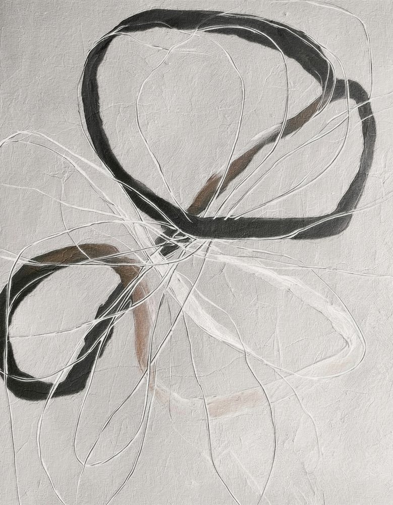 Abstrakcyjne pętle linii autorstwa Alma