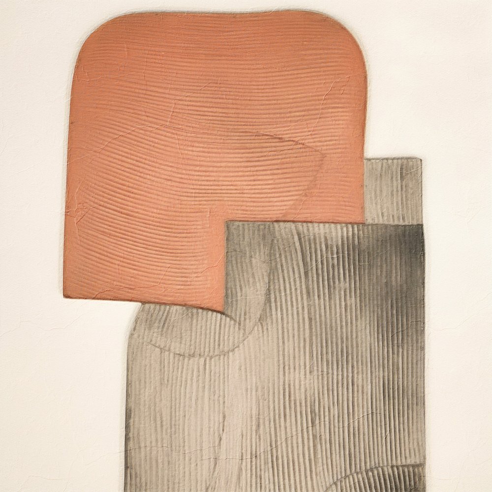 Abstrakcyjne kształty z prążkami autorstwa Alma