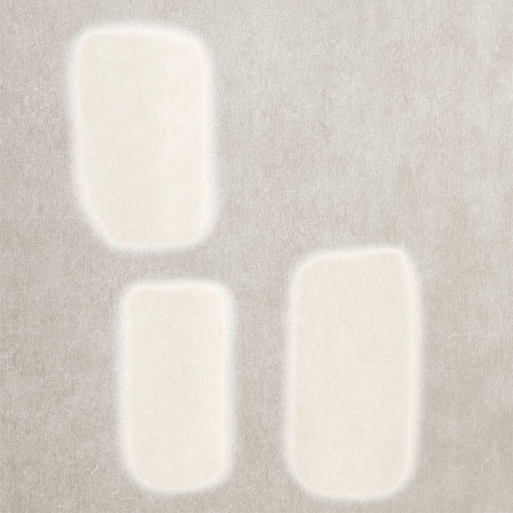 Kształty o kremowej fakturze autorstwa Alma