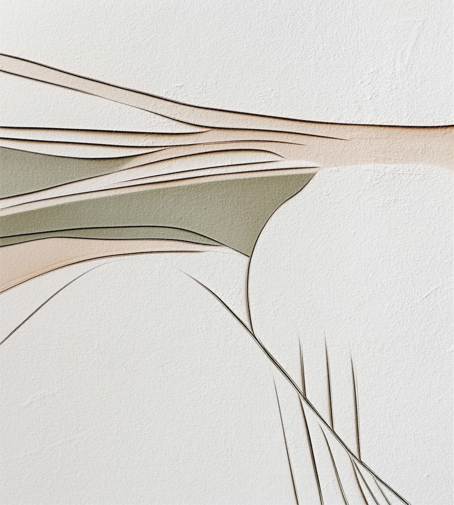 Płynne, abstrakcyjne linie autorstwa Alma