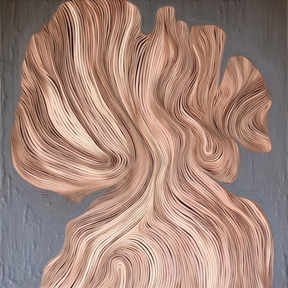 Płynne, organiczne linie autorstwa Alma