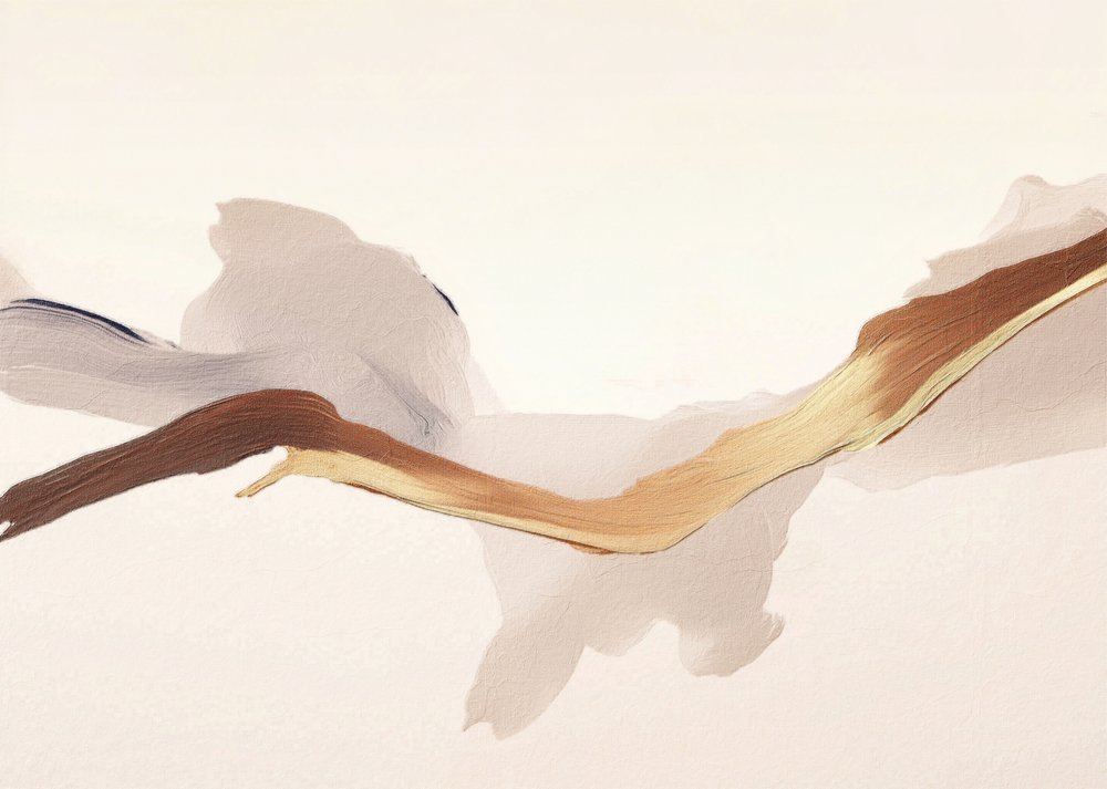 Złocistobrązowy strumień autorstwa Alma