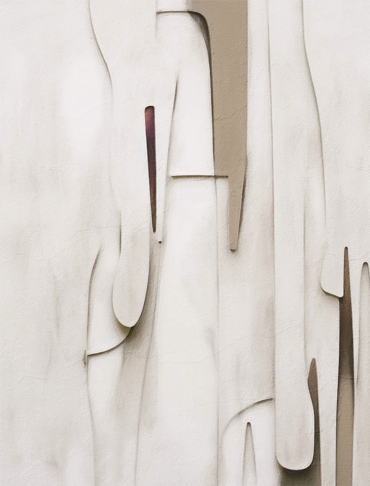 Warstwowe formy abstrakcyjne autorstwa Alma