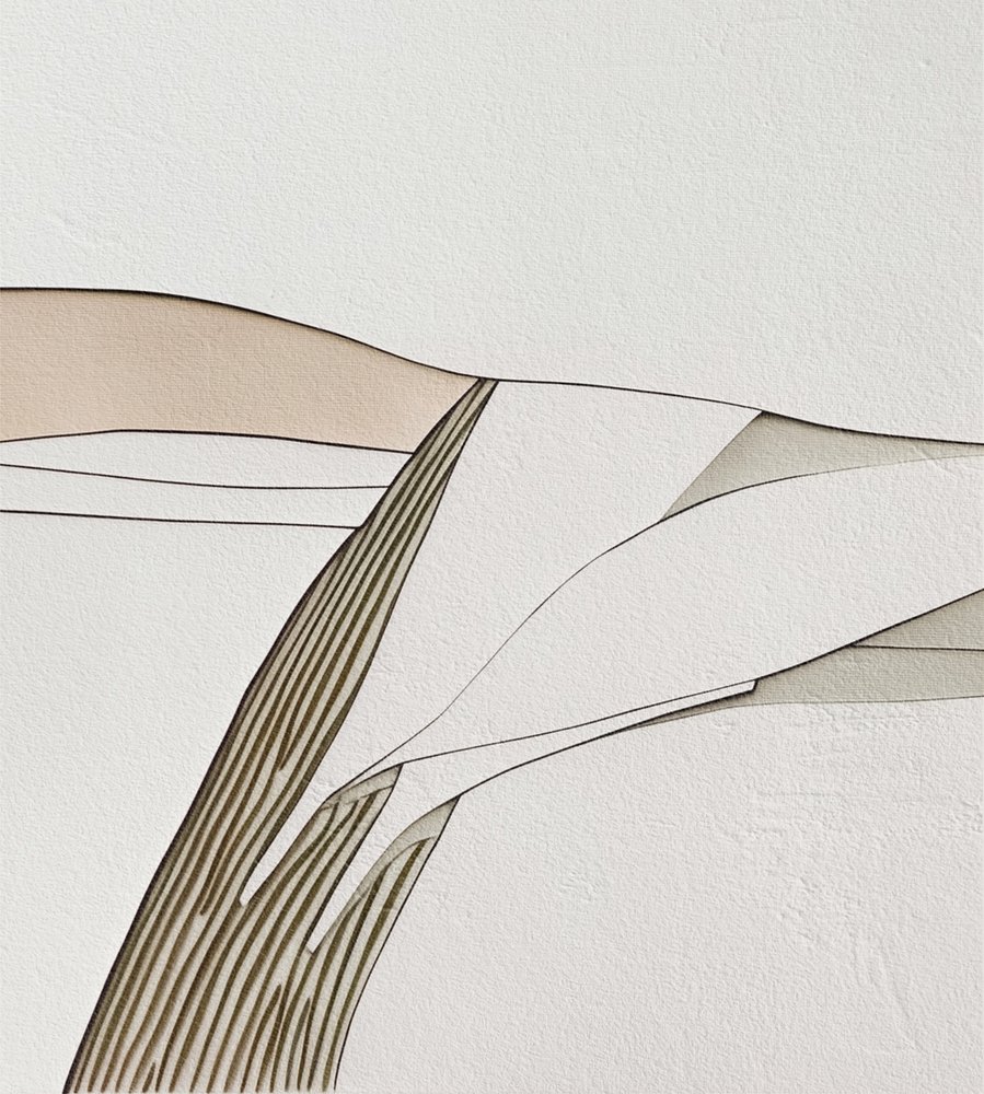 Minimalistyczne warstwy ziemi autorstwa Alma