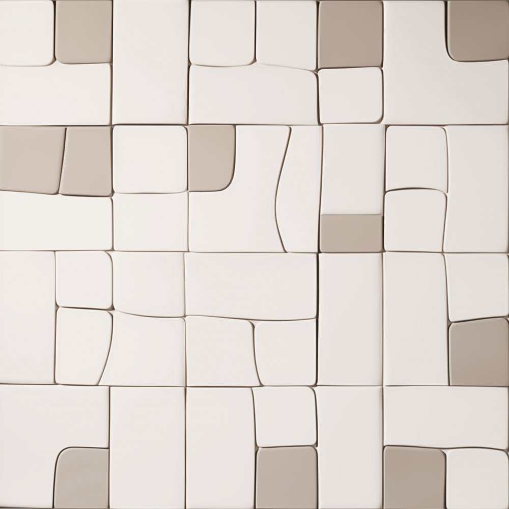 Organiczna abstrakcyjna siatka autorstwa Alma