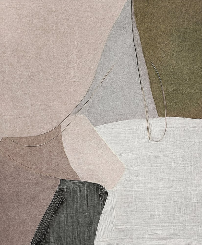 Organiczne abstrakcyjne kształty autorstwa Alma