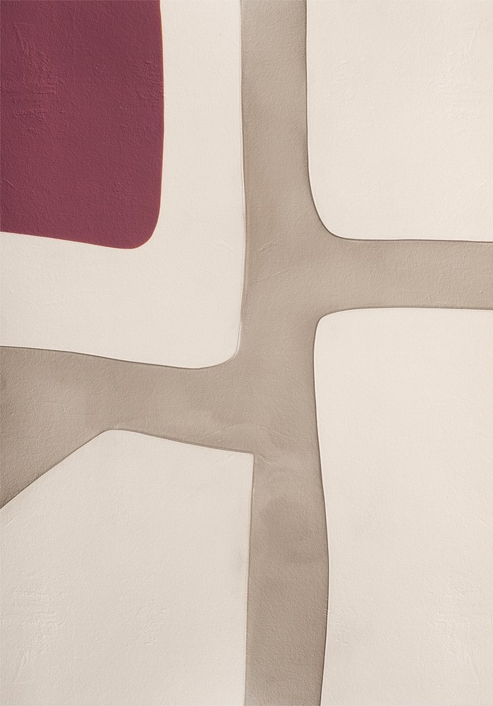 Spokojna abstrakcyjna geometria autorstwa Alma