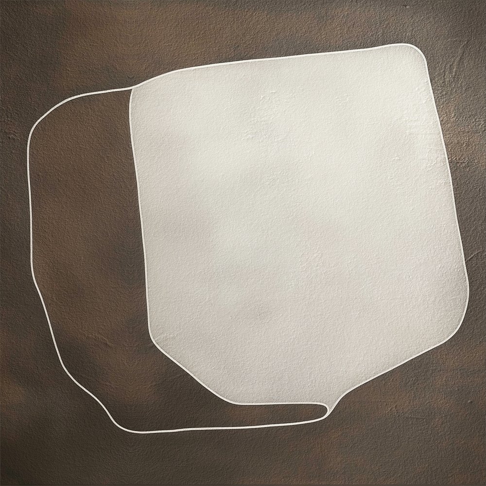 Gładkie abstrakcyjne kształty autorstwa Alma