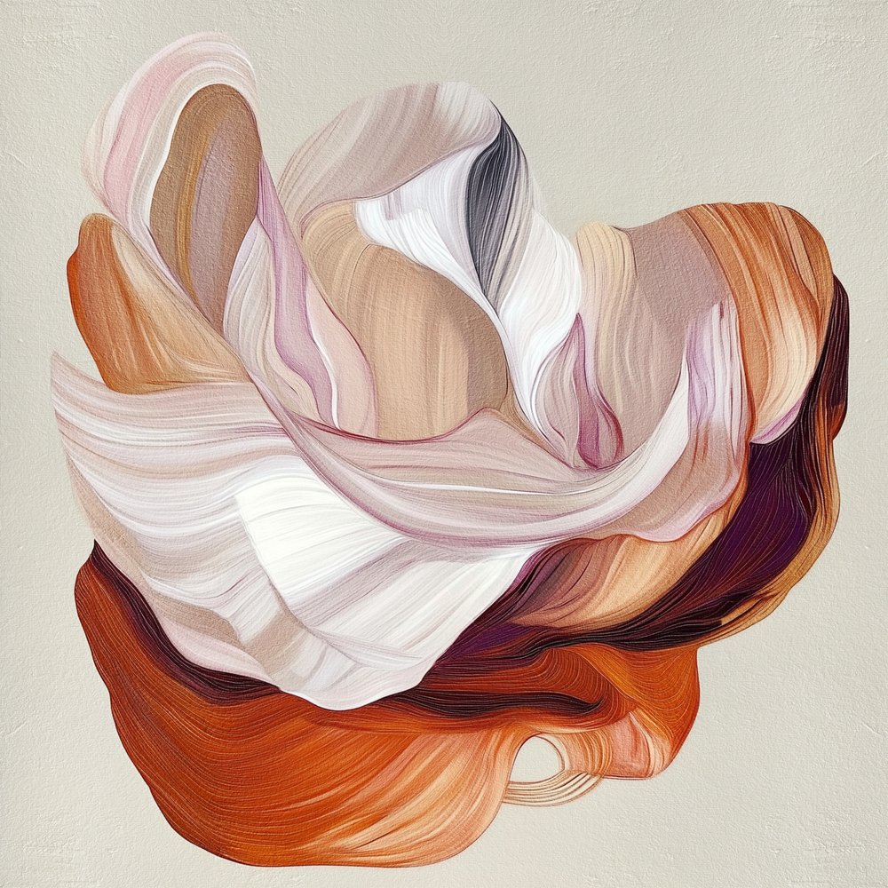 Delikatne, wirujące kształty autorstwa Alma