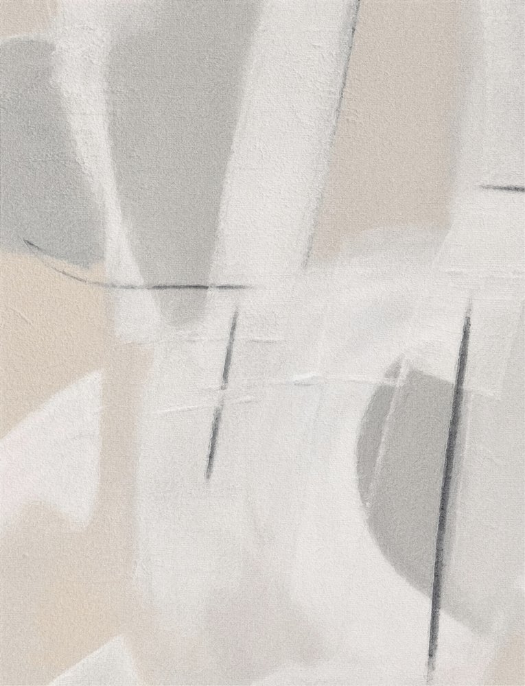 Subtelny spokój – abstrakcja autorstwa Alma