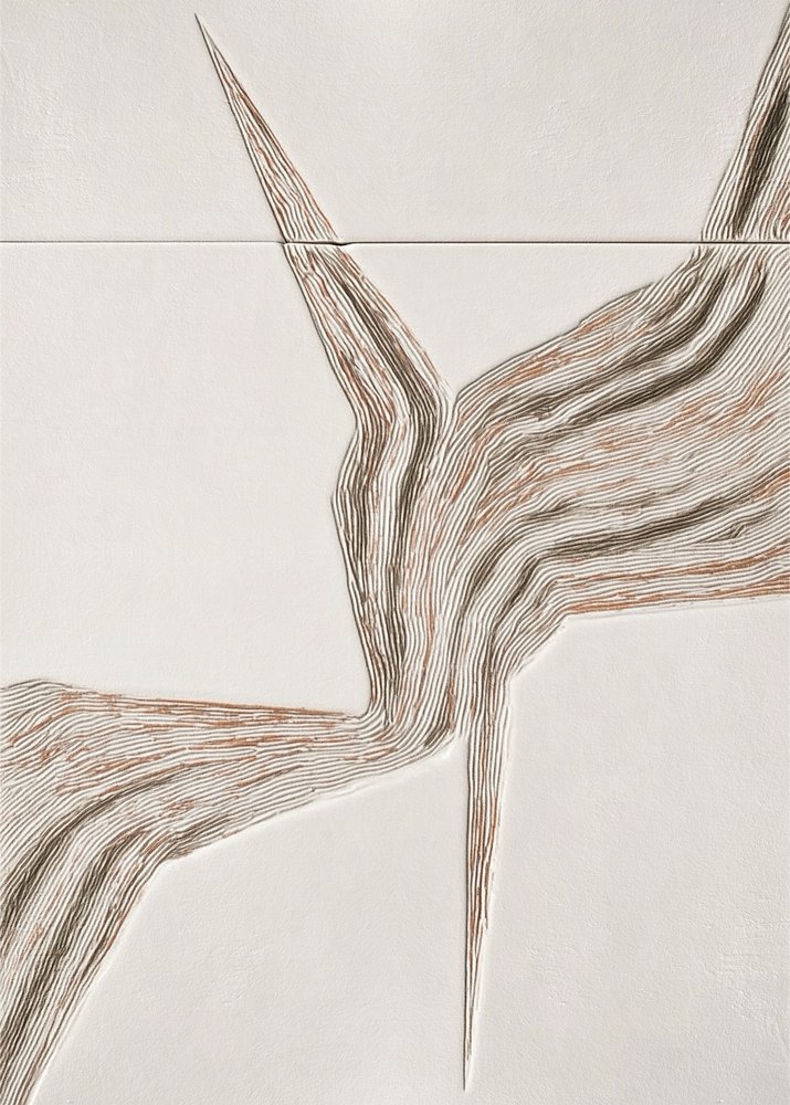 Organiczny przepływ z fakturą autorstwa Alma