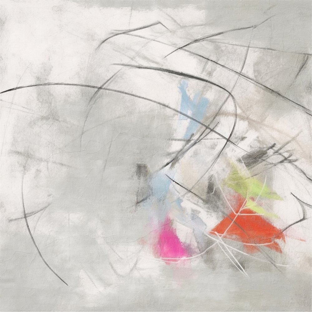 Żywy ruch abstrakcyjny autorstwa Alma