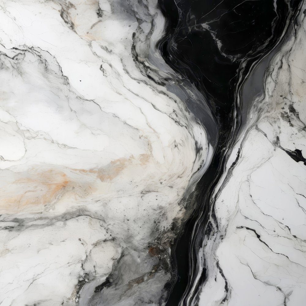 Marmur „Abstract Black Gold” autorstwa Alpenglow Workshop
