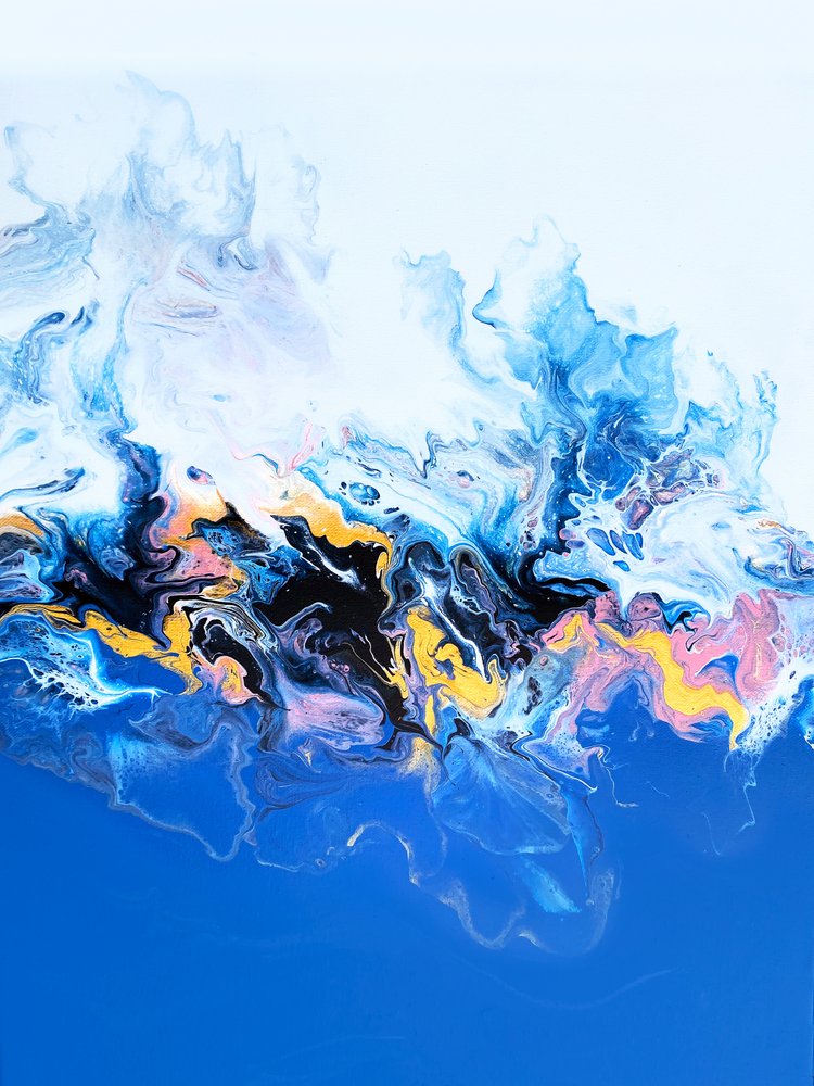 Abstrakcyjny przepływ oceaniczny autorstwa Alyson Storms