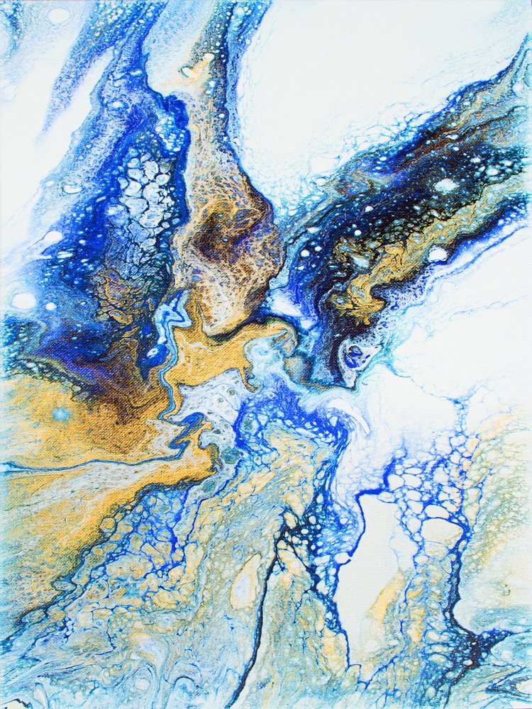 Złoty Niebieski Strumień autorstwa Alyson Storms