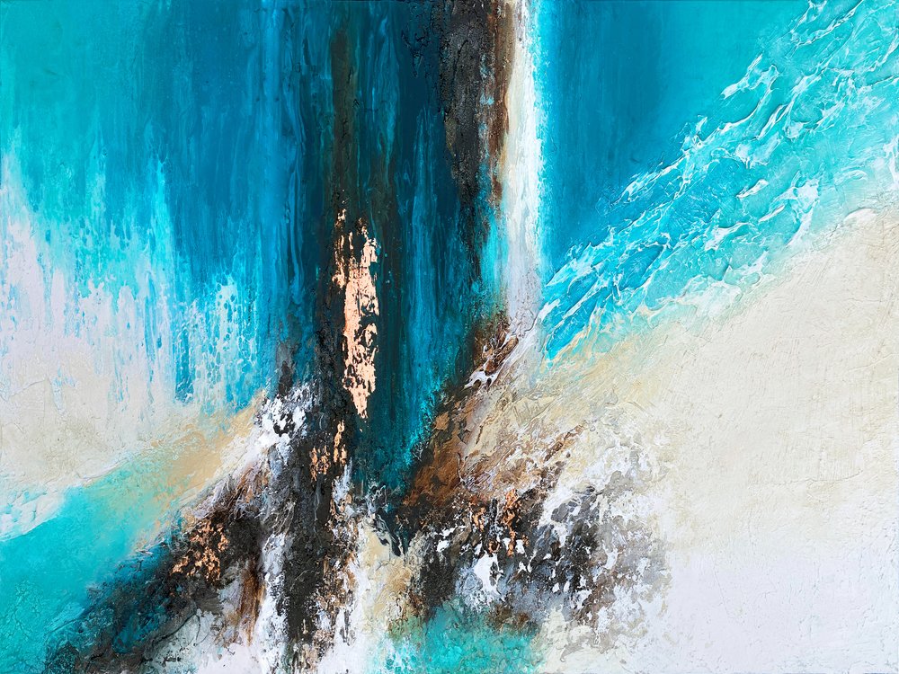 Przepływ oceaniczny ze złotem autorstwa Alyson Storms