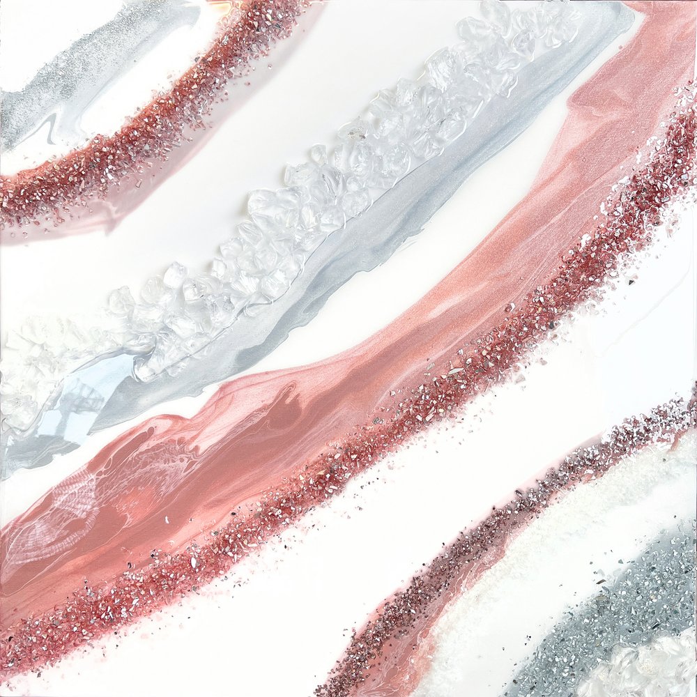 Różowe złoto – Geoda Flow autorstwa Alyson Storms