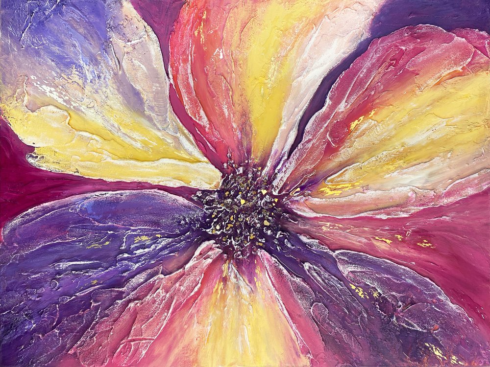 Żywy złoty kwiat autorstwa Alyson Storms