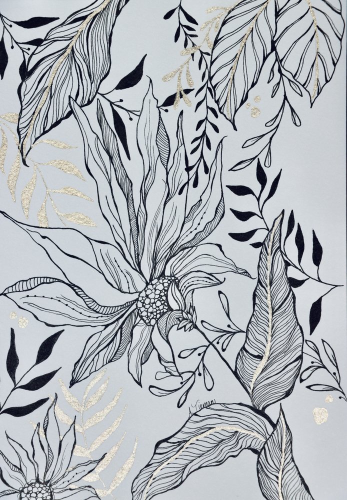 Black Gold Botanicals autorstwa Amy Tieman