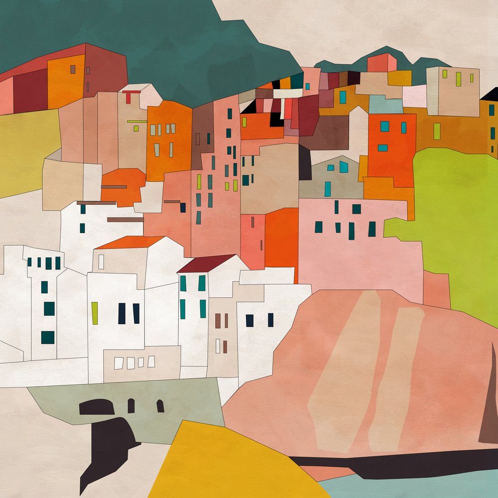 Cinque Terre autorstwa Ana Rut Bre