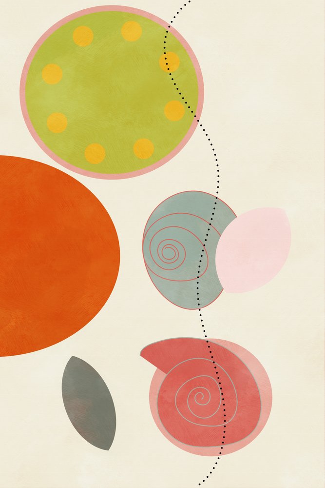 Przyjazne kolory Hilma 1 autorstwa Ana Rut Bre