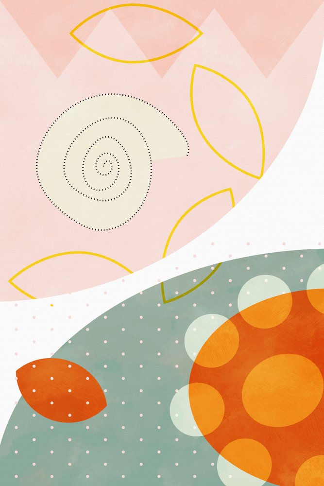 Przyjazne kolory Hilma 4 autorstwa Ana Rut Bre