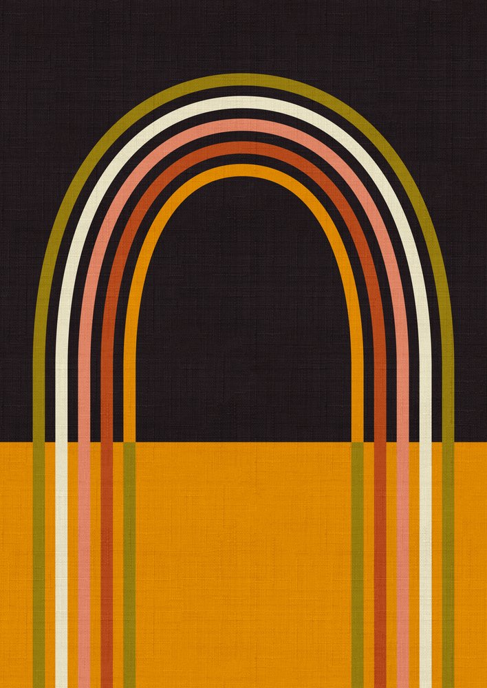 Geo Shapes Jesień 2021 Tęcza autorstwa Ana Rut Bre