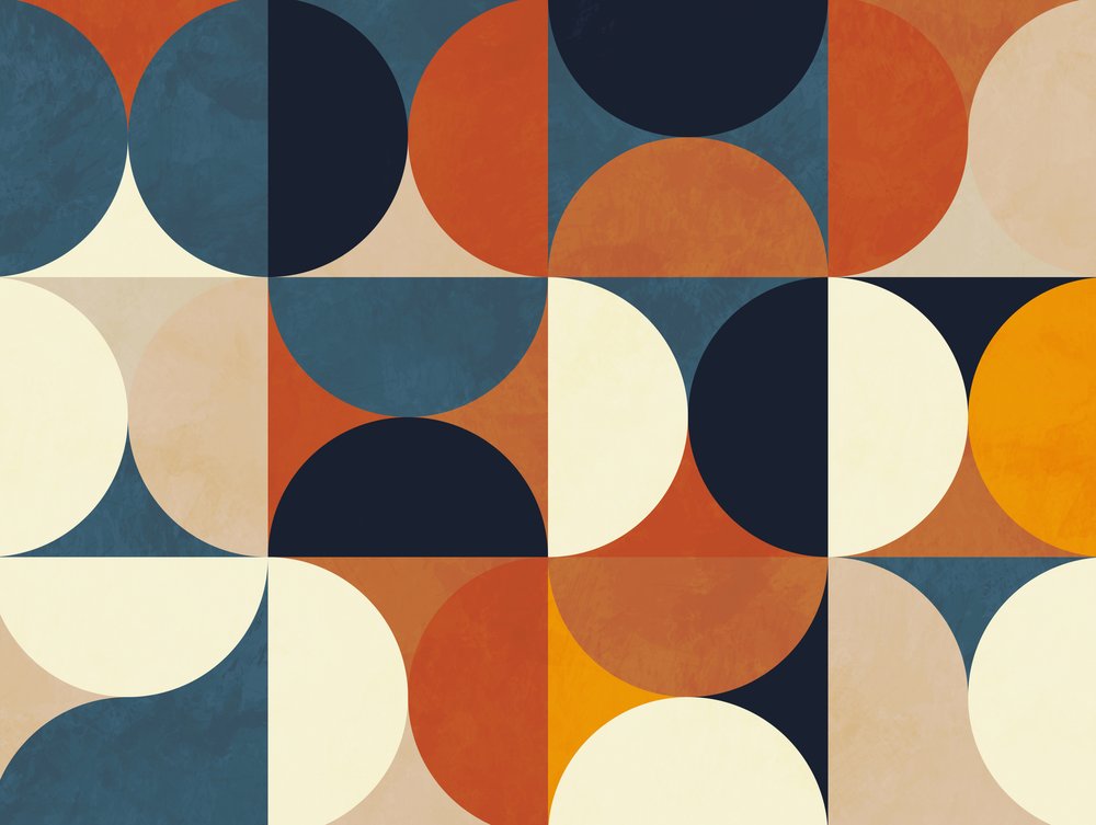 Geometria New12 Brązowa autorstwa Ana Rut Bre