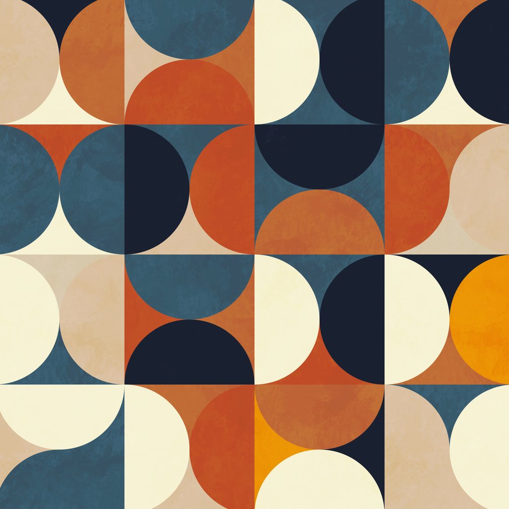 Geometria New12 Brązowa autorstwa Ana Rut Bre