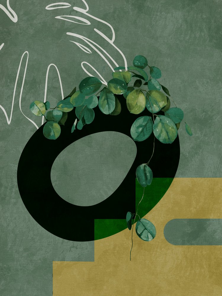 Więcej liści dla zieleni autorstwa Ana Rut Bre