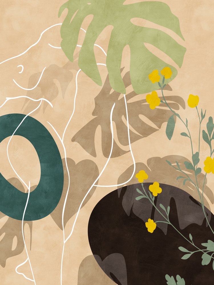 Leaves Nude 24 stycznia 2021 r. 13 kopii autorstwa Ana Rut Bre