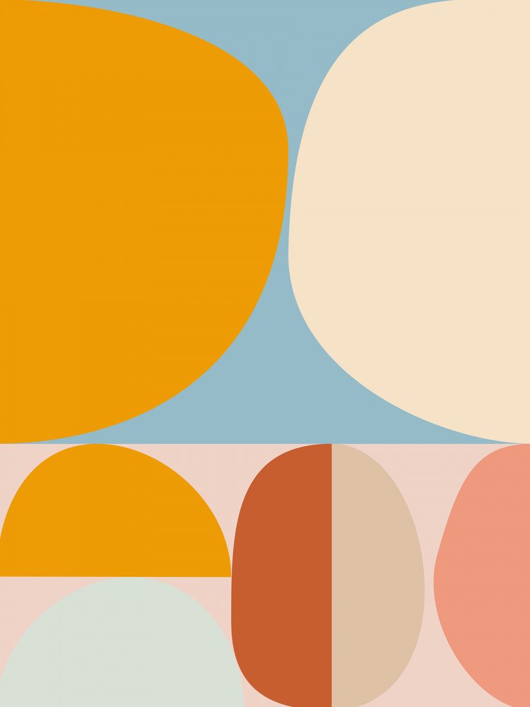 Pastelowe kolory z połowy wieku 15 autorstwa Ana Rut Bre